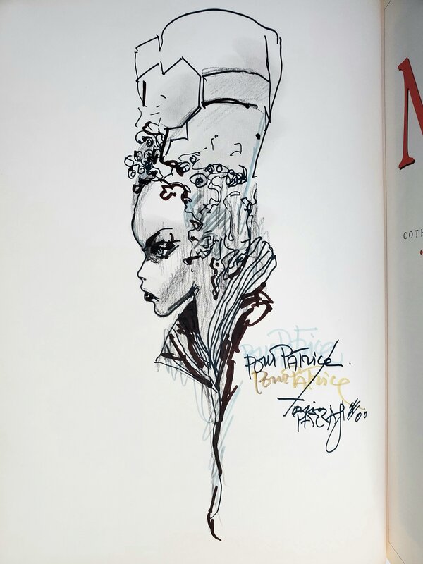 Antonio Parras, LE LIEVRE DE MARS T4 - Sketch