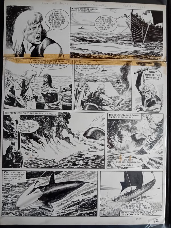 Don Lawrence, Karl the viking - Erik le viking - Comic Strip