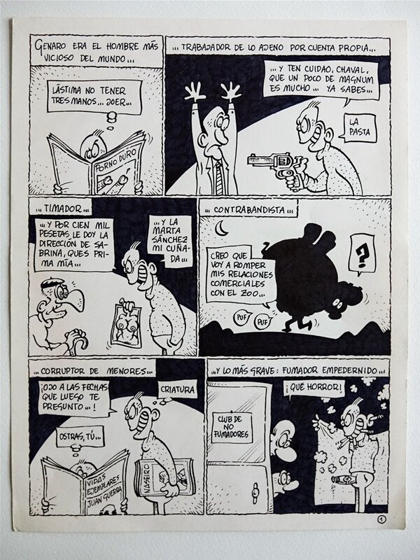Mèl, 1/4 La rédemption de GENARO - Comic Strip