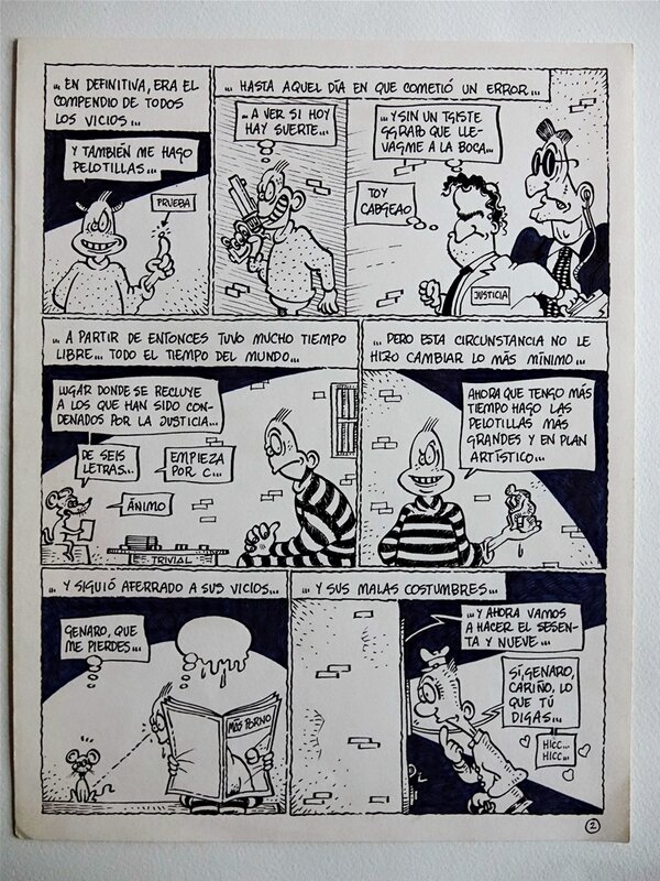 Mèl, 2/4 La rédemption de GENARO - Comic Strip