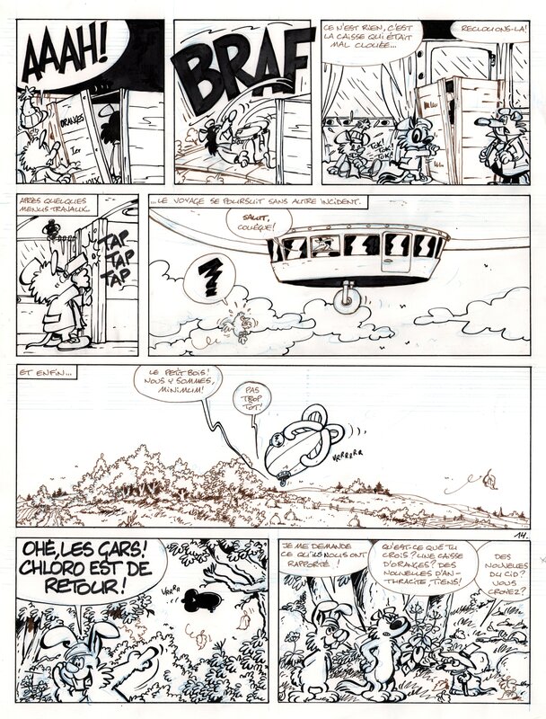 Walli, Chlorophylle (Tome 13) - Le testament d'Anthracite - Comic Strip