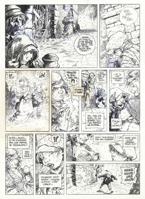 Régis Loisel, Peter Pan - T1 Londres - Pl. 10 - Comic Strip