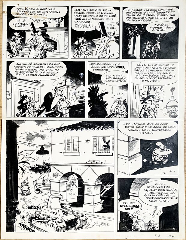 Raymond Macherot, 1961 - Chlorophylle joue et gagne, pl. 4 - Comic Strip