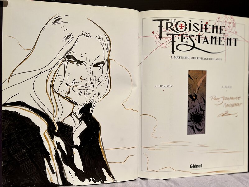 Alex Alice, Le Troisième Testament 2 EO - Dédicace