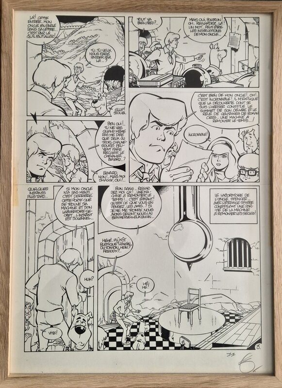 Scooby doo by Érik Arnoux - Comic Strip