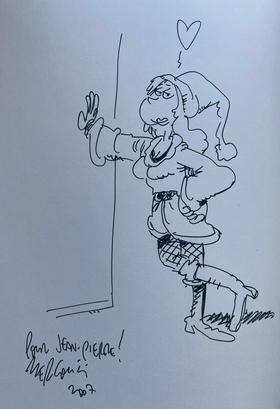 Philippe Bercovici, illustration originale, La Mère Noël dans 