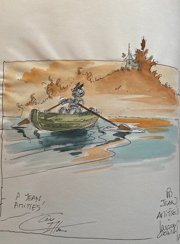 Laurent Cagniat, illustration originale, 