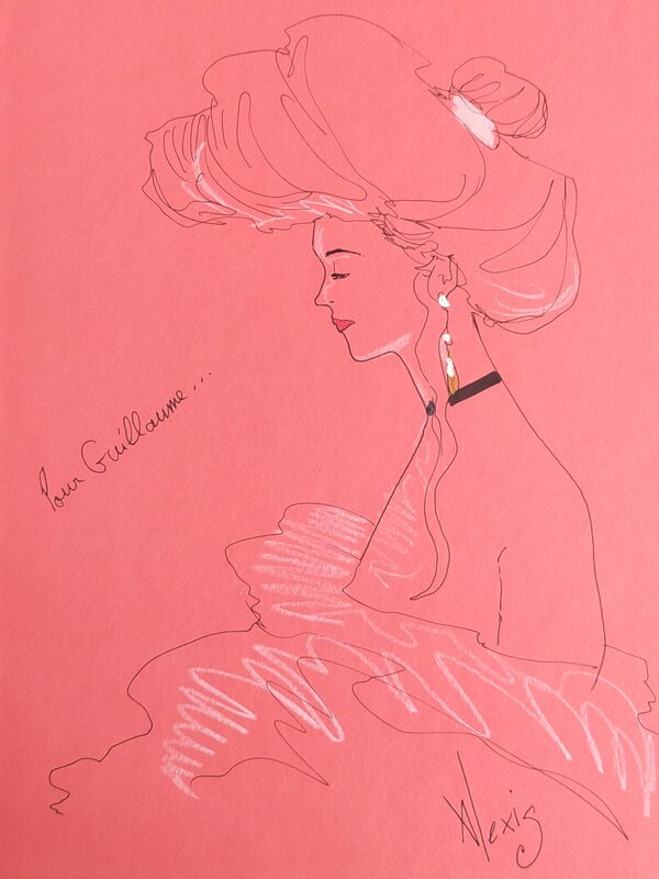 Hiver à l'opéra by Alexis Chabert - Sketch