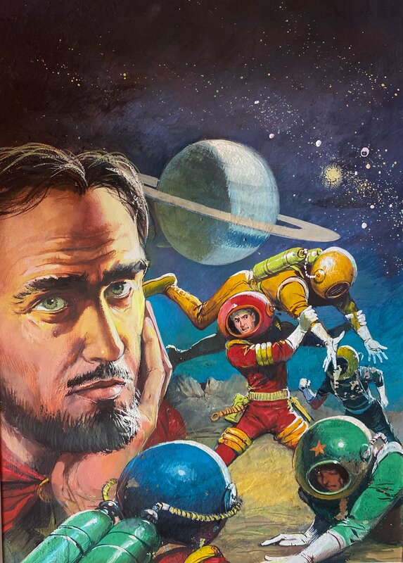 Auteur inconnu, couverture originale de Méteor N°200, 