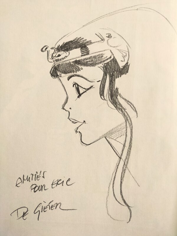 Papyrus, tome 28 by Lucien De Gieter - Sketch