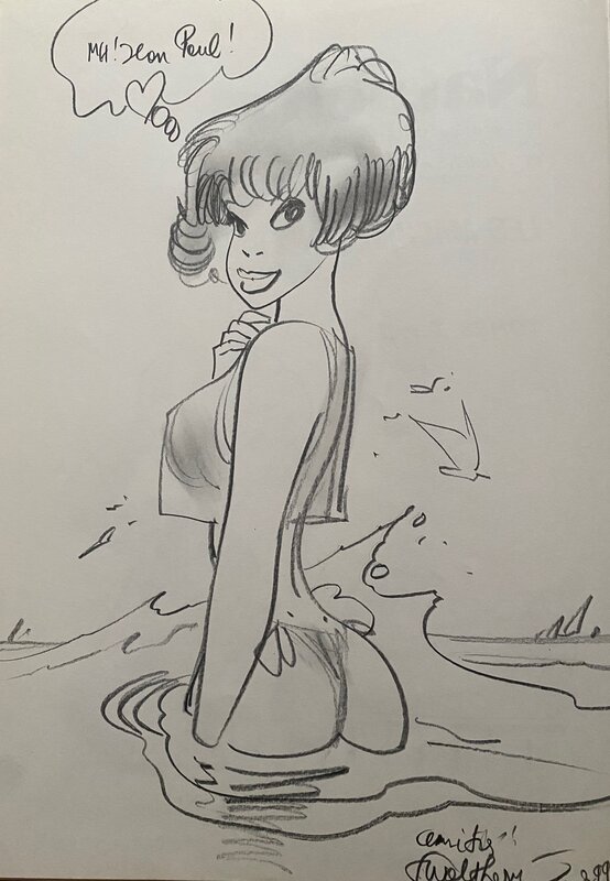 François Walthéry, Natacha se baigne à la mer,  