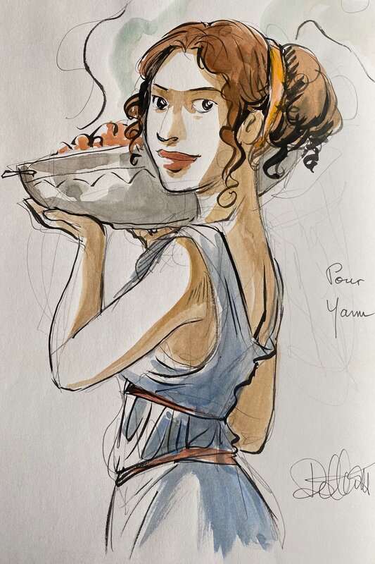 Isabelle Dethan, illustration originale, 