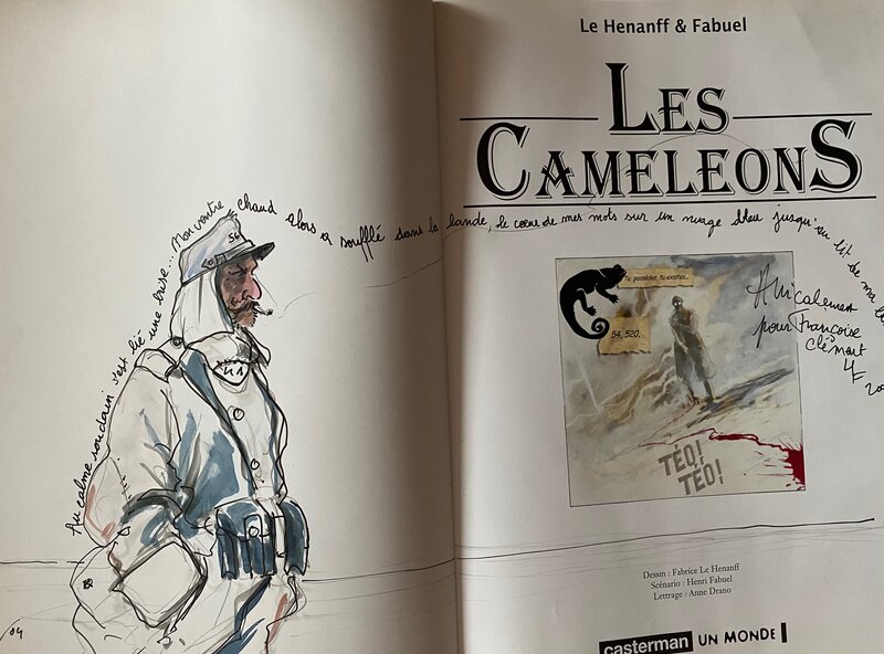 Le Hénanff, illustration originale, Poilu,