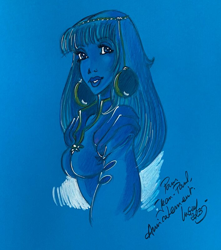 Philippe Luguy, illustration originale, Althaïs, 