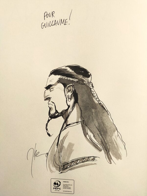 Théo, Murena, tome 12, édition limitée - Sketch
