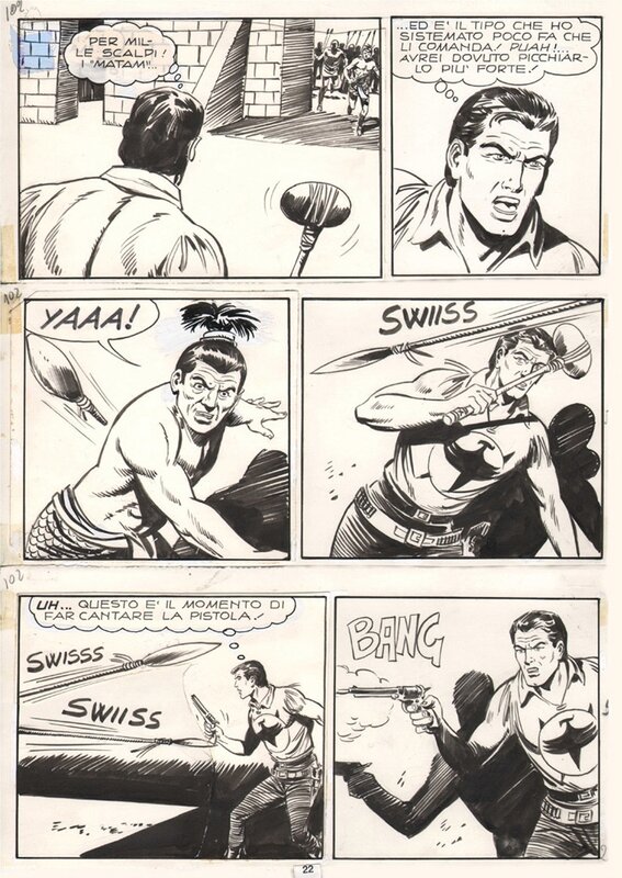 Zagor by Franco Donatelli - Comic Strip