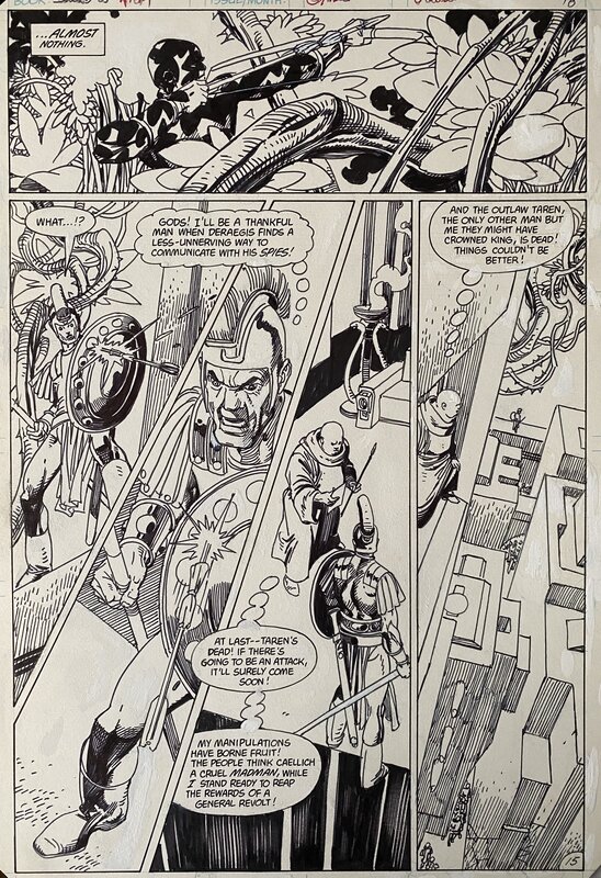 Gil Kane, Jan Strnad, The Sword of Atom - T3 p.15 - Planche originale