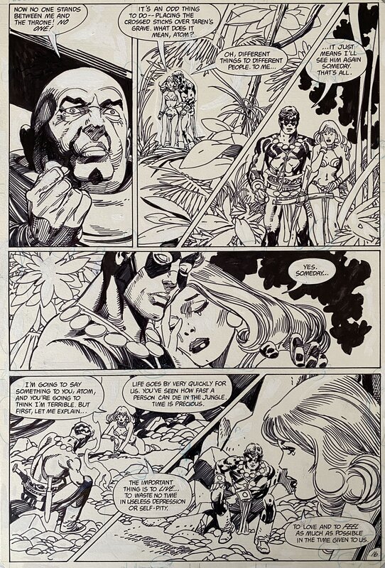 Gil Kane, Jan Strnad, The Sword of Atom - T3 p.16 - Planche originale