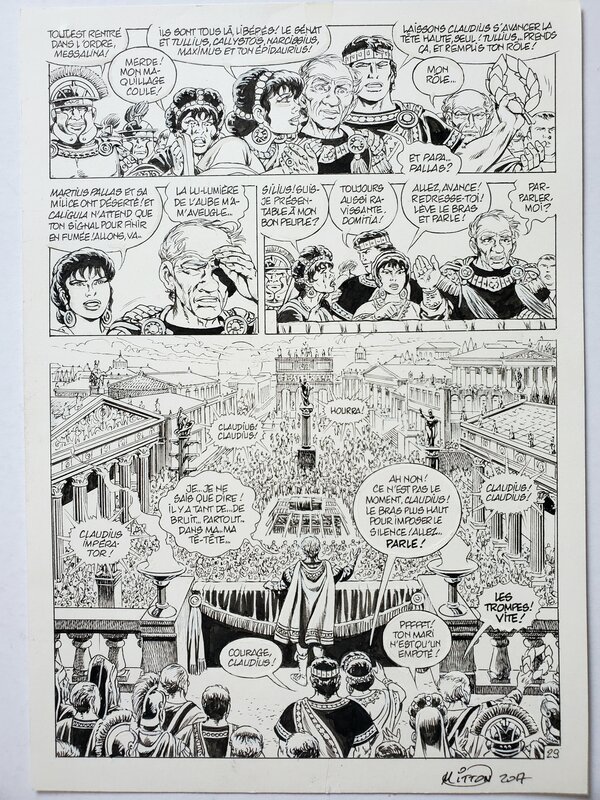 Jean-Yves Mitton, MESSALINA   T3 LA PUTAIN DE ROME - Comic Strip