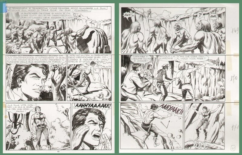 Zagor by Gallieno FERRI, Fergal - Comic Strip
