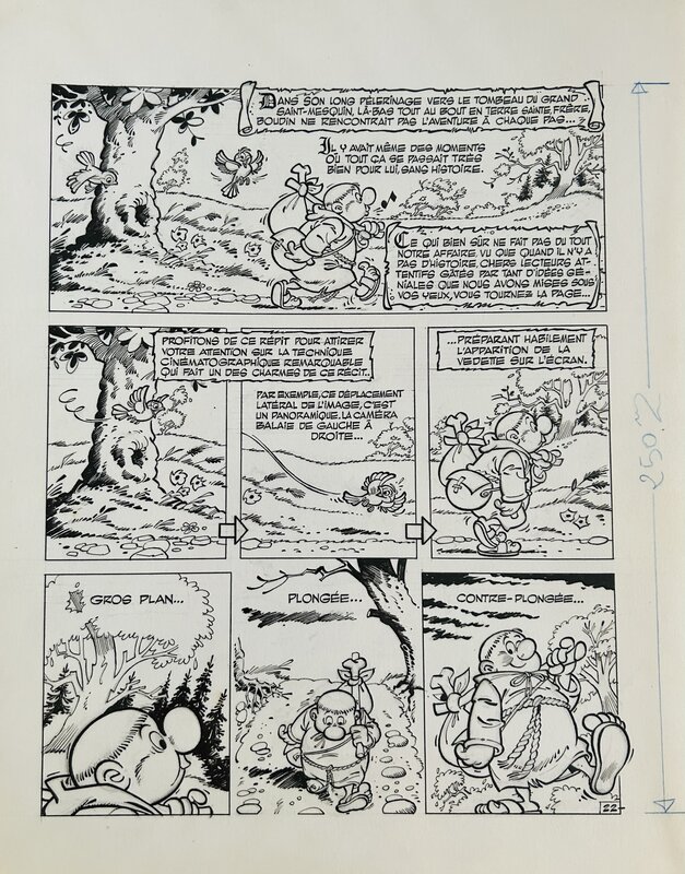 Claude Marin, Michel Greg, Le Frère Boudin en randonnée - Comic Strip