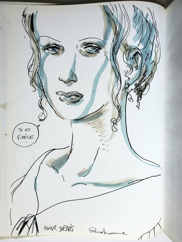 David Prudhomme, NINON SECRETE   T4 ESCARMOUCHES - Sketch