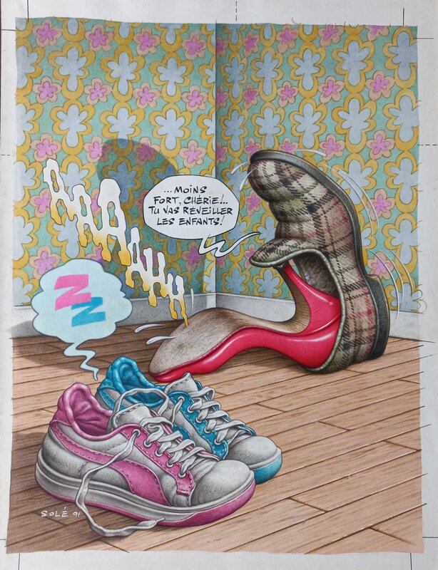 Chaussures by Jean Solé - Comic Strip