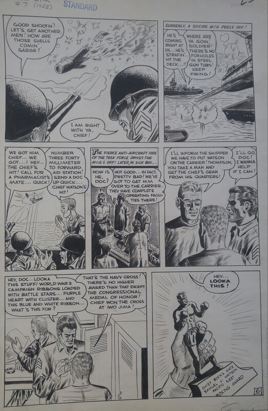 Exciting War #7 by Ken Landau - Comic Strip