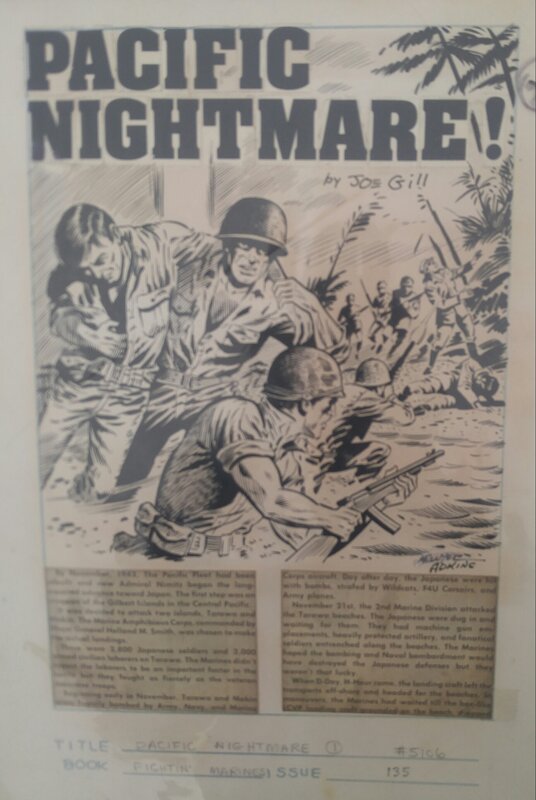 Pacific Nightmare by Don Newton, Dan Adkins - Comic Strip