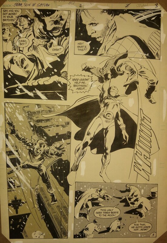 Gene Colan, Jemm son of Saturn #2 - Planche originale