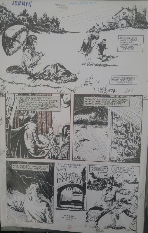 Wayne Reid, Howard Phillips Lovecraft, Short tales of Terror - Comic Strip