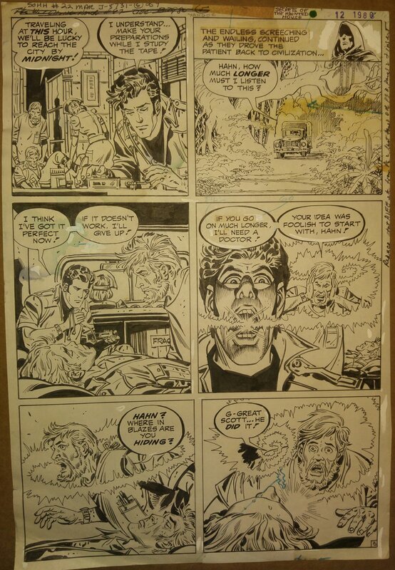 Ruben Yandoc, Secrets of the Haunted House (dc) - Planche originale