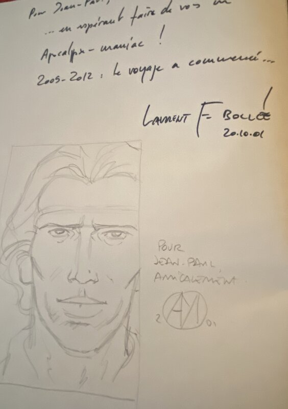 Philippe Aymond, illustration originale, 