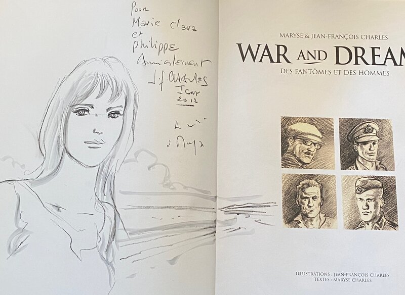 Jean-François & Maryse Charles, illustration originale, 