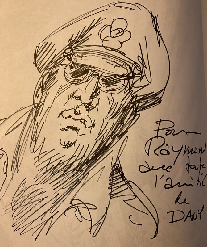 Dany, illustration originale, Larga, le général sud-américain, 