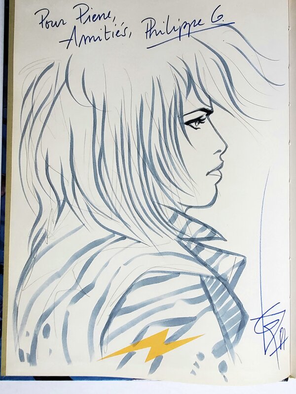 BLUE by Philippe Gauckler - Sketch