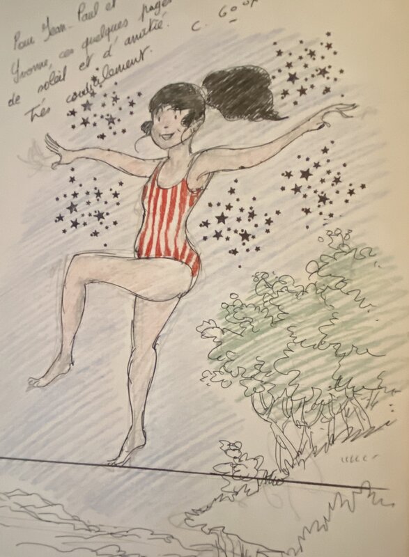 Christian Goux, illustration originale, 