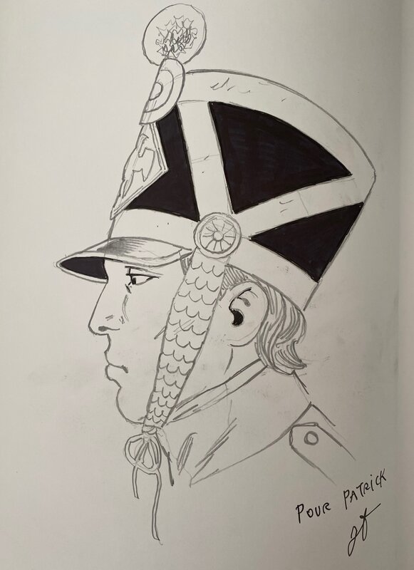 Jean Torton/Jeronaton, illustration originale, Soldat de l'Empire, 