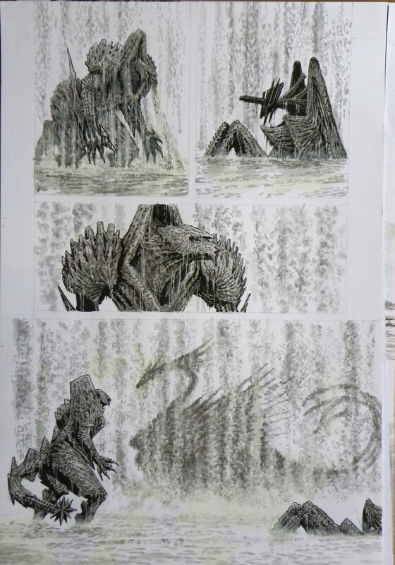En vente - » MEGA  » – Tome 2 – Page n° 86 – Salvador Sanz - Planche originale