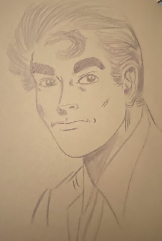 Eddy Paape, illustration originale, Marc Dacier, 