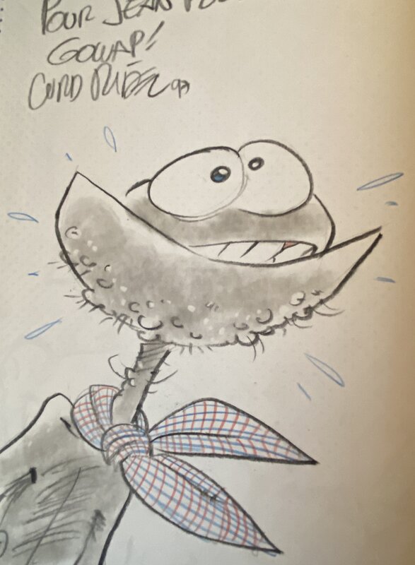 Curd Ridel, illustration originale, le Gowap, 