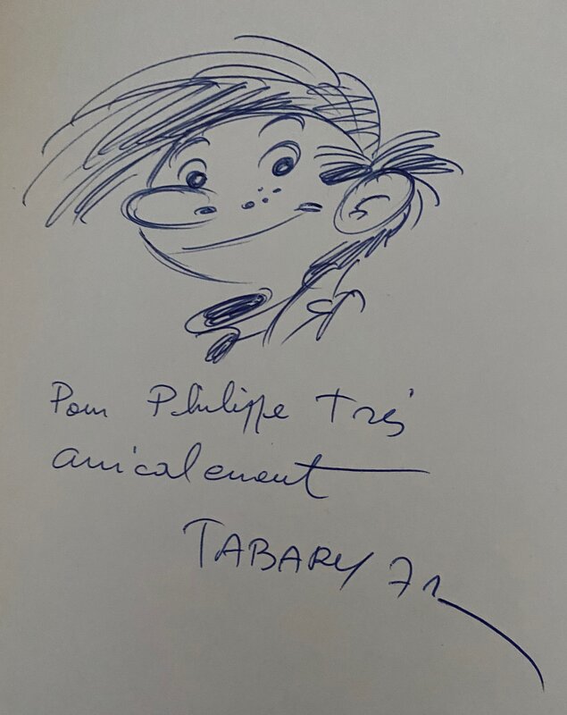 Jean Tabary, illustration originale, Jeannot, 