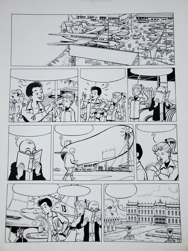 François Craenhals, LES 4 AS ET LA SAUCISSE VOLANTE T14 - Comic Strip