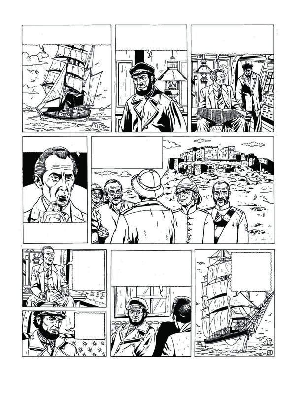 Frédéric Marniquet, Les brigades de l'étrange - Comic Strip