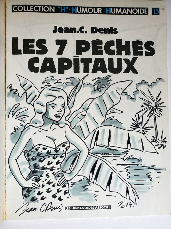 Jean-Claude Denis, LES 7 PECHES CAPITAUX - Dédicace
