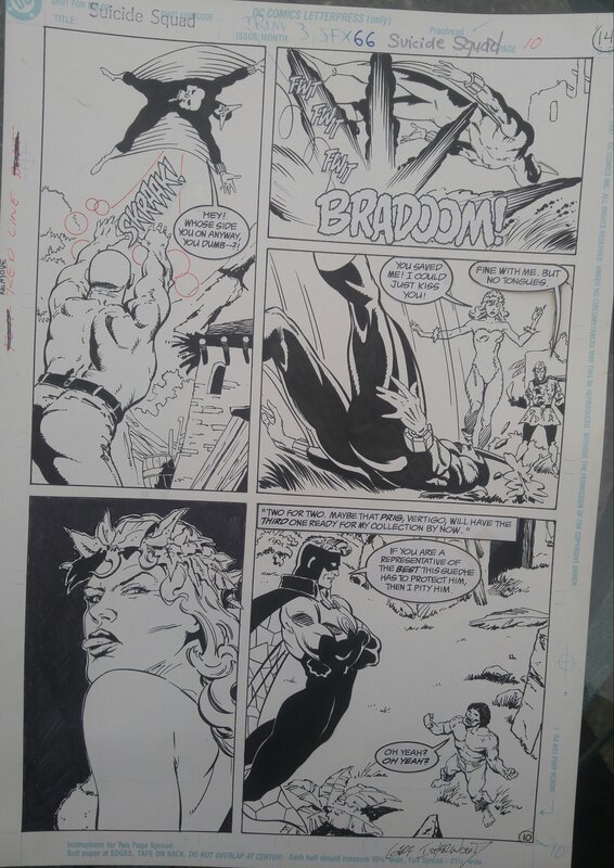 Suicide Squad #66 par Robert Campenella, Geof Isherwood - Planche originale