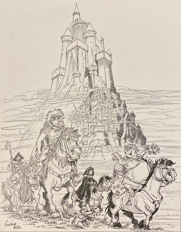 Percevan by Philippe Luguy - Original Illustration