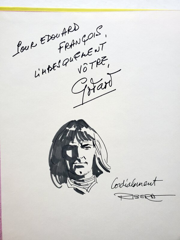 Julio Ribera, Christian Godard, LE VAGABOND DES LIMBES  T3 LES CHAROGNARDS DU COSMOS - Sketch