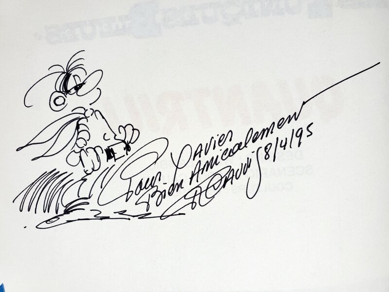 Willy Lambil, Raoul Cauvin, LES TUNIQUES BLEUES T36 QUANTRILL - Sketch