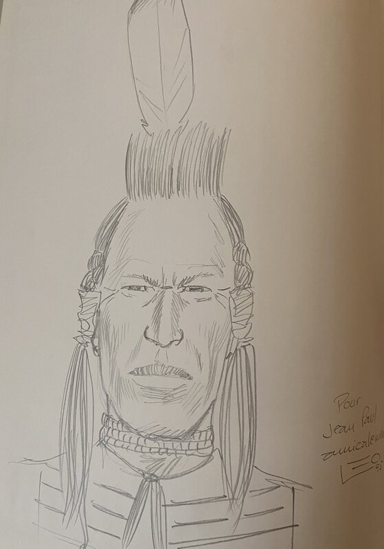 Leo, illustration originale, 